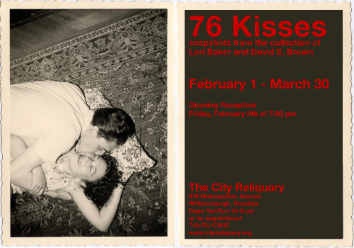76 Kisses show flyer