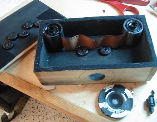 Homemade Wavycam pinhole camera by Steven Taft (photo used with permission)